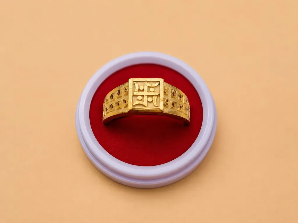 Swastik Ring